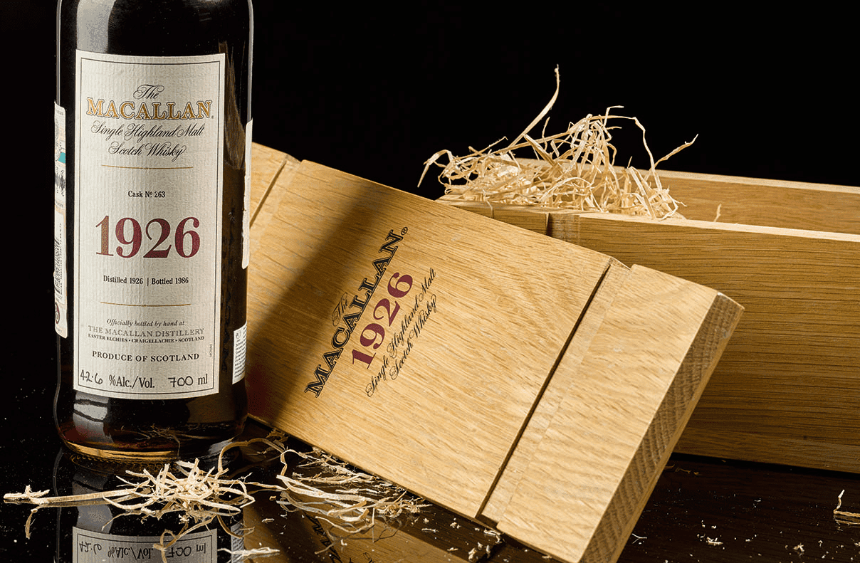 The Macallan vendió una botella de whisky en 1.9 millones de dólares. FOTO: Cortesía