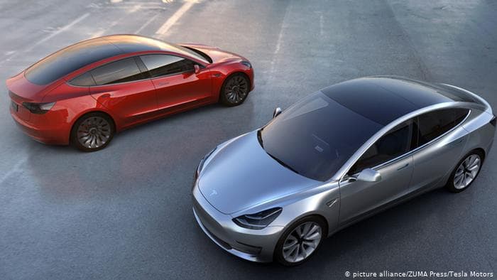 El Model 3 de Tesla, el auto eléctrico más vendido en Alemania en 2019.
