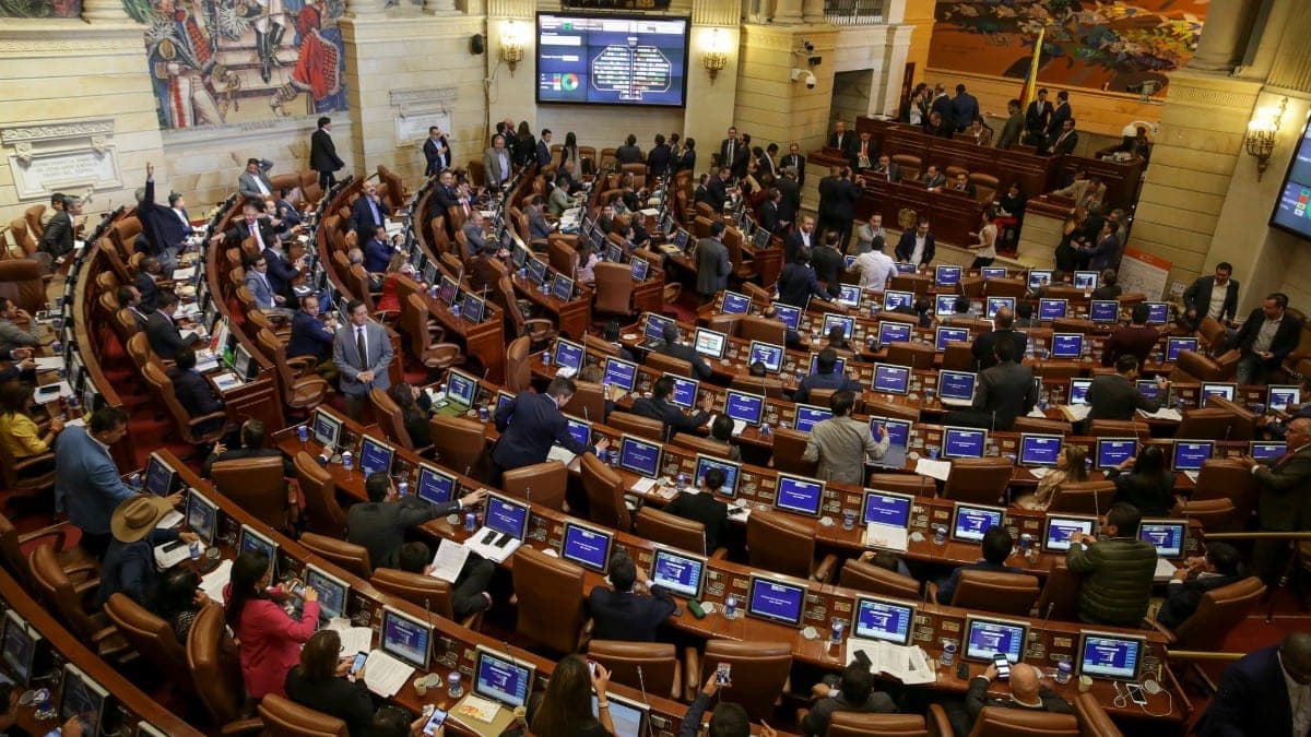 Debate de la ley de financiamiento en 2018 / Foto: Minhacienda