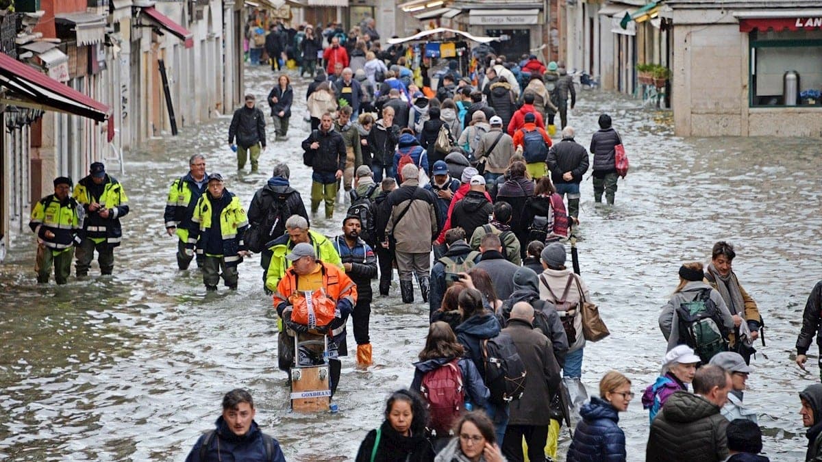 Inundaciones en Venecia / Foto: EFE