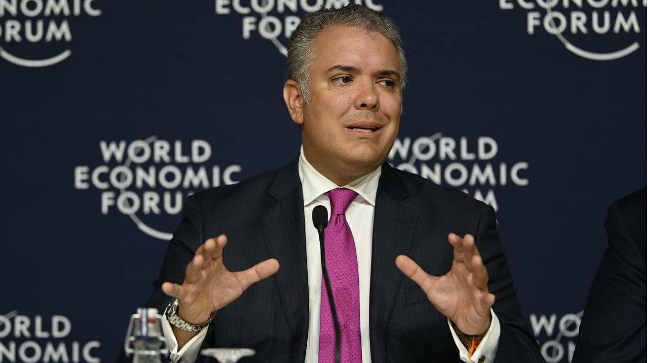 Iván Duque WEF