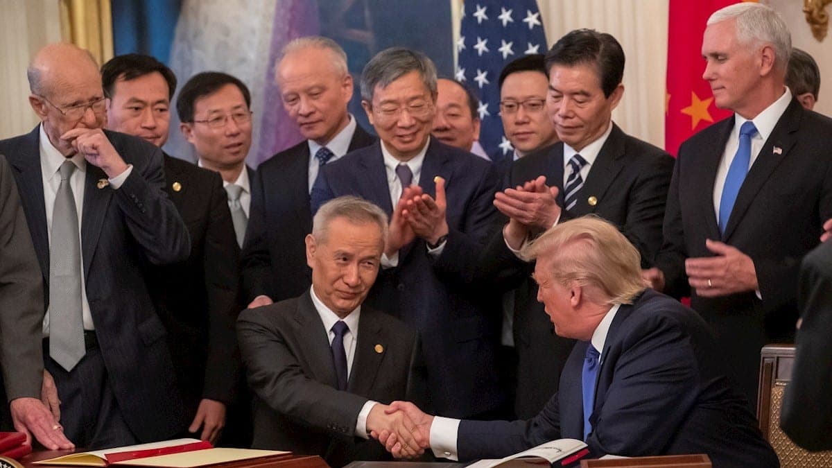 Trump y Liu