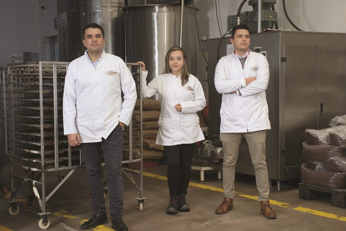 Pablo Fernández, gerente Administrativo; Mardie Millán, gerente Gestión Humana, y Harold Millán, director comercial