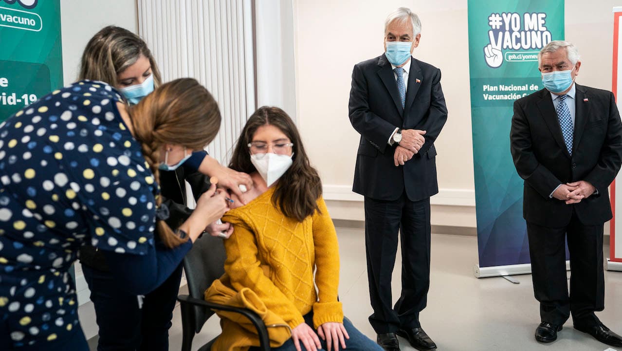Presidente Piñera:"cuando tengamos una vacuna apropiada, vamos a vacunar a los niños menores de 12 años"