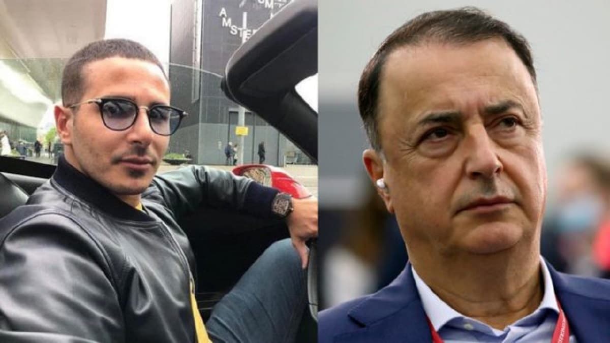 Shimon Hayut, estafador de Tinder, y Lev Leviev, dueño de LLD Diamonds. Foto: Simon Leviev Facebook y Anton Novoderezhkin / Getty Images.