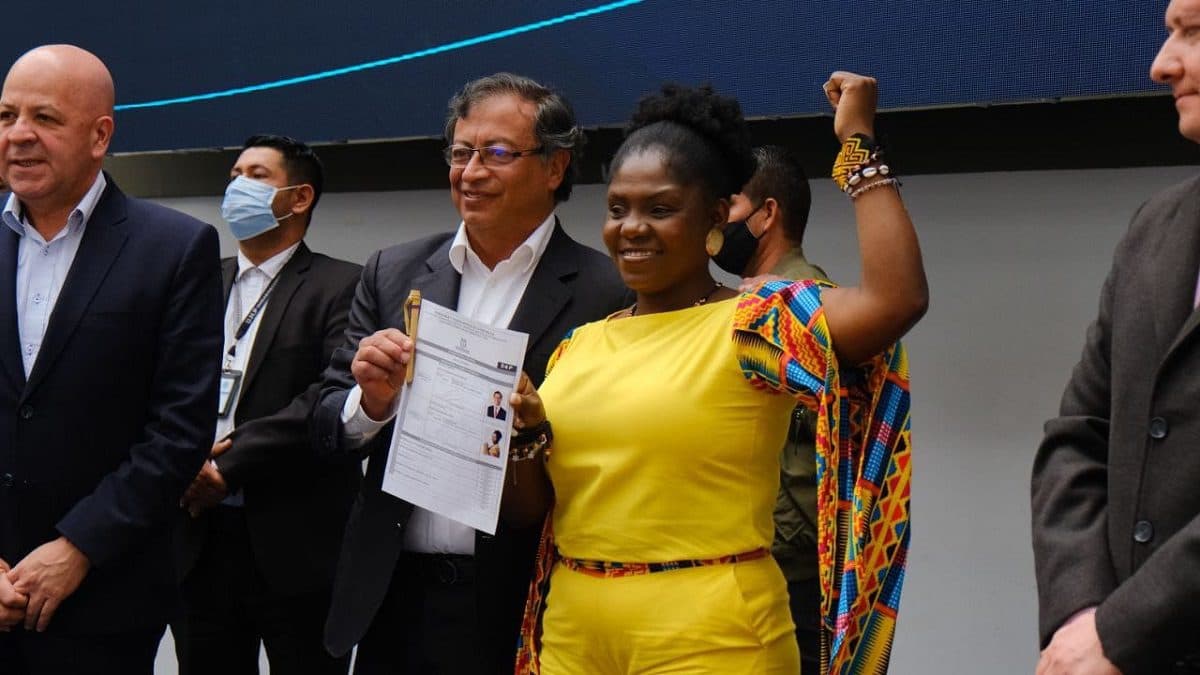 Gustavo Petro y Francia Márquez
