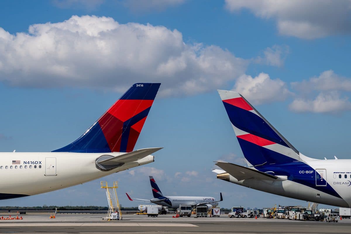 Delta y Latam aerolíneas
