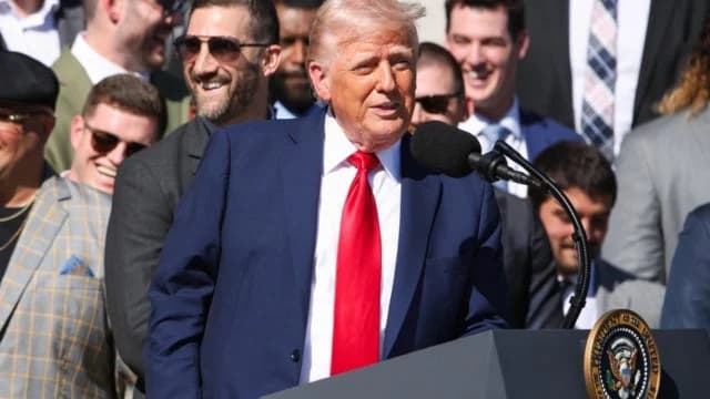 Presidente Trump en rally