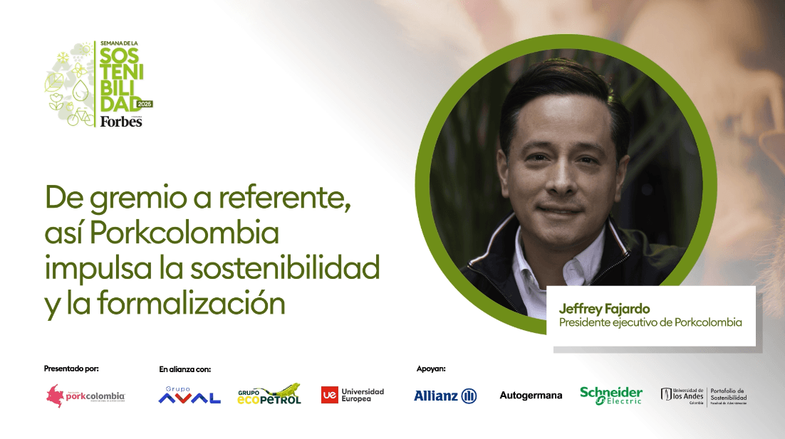 Jeffrey Fajardo, presidente ejecutivo de Porkcolombia