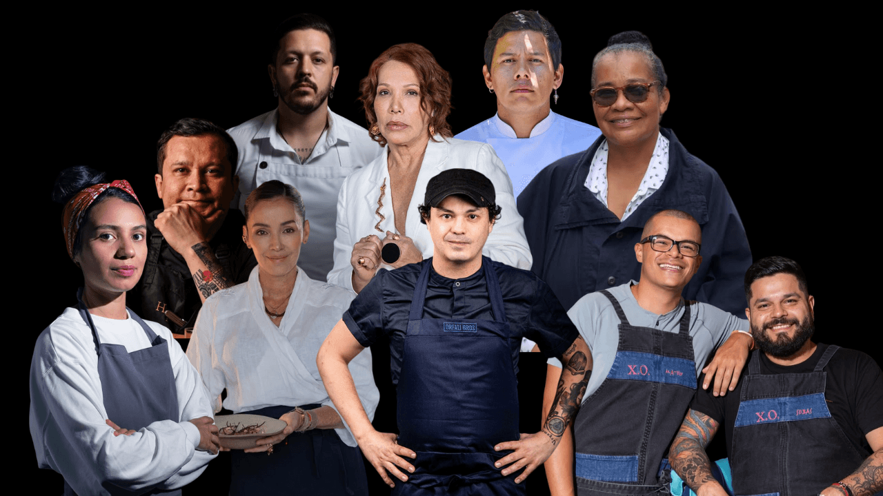 Best chefs awards Colombia 2025