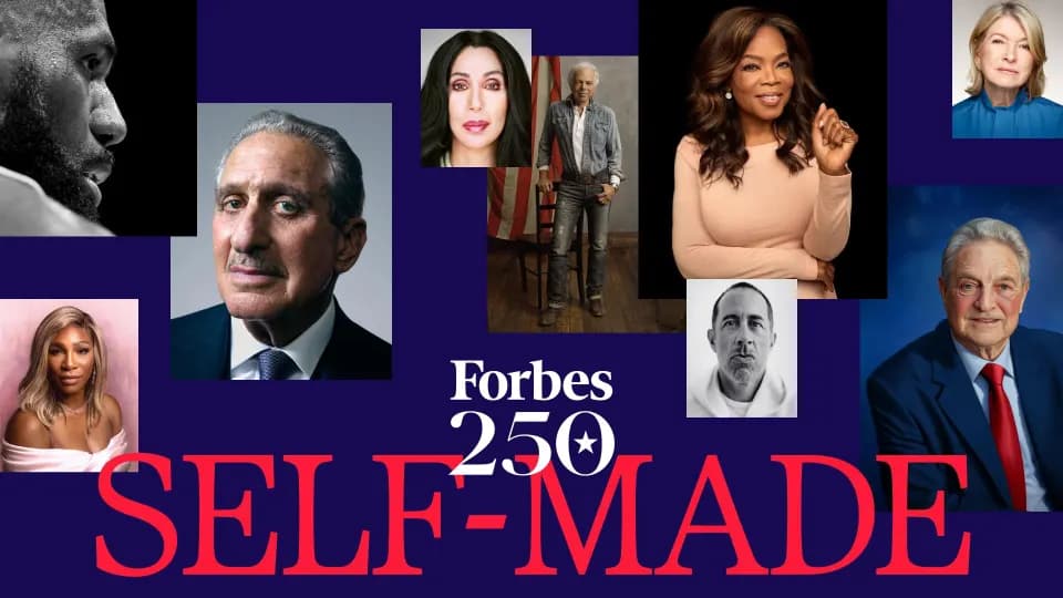 Forbes 250: Los estadounidenses más exitosos que se hicieron a sí mismos