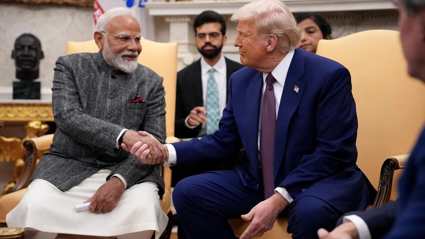 Así fue como una publicación de Truth Social compartida por Trump desató indignación en India