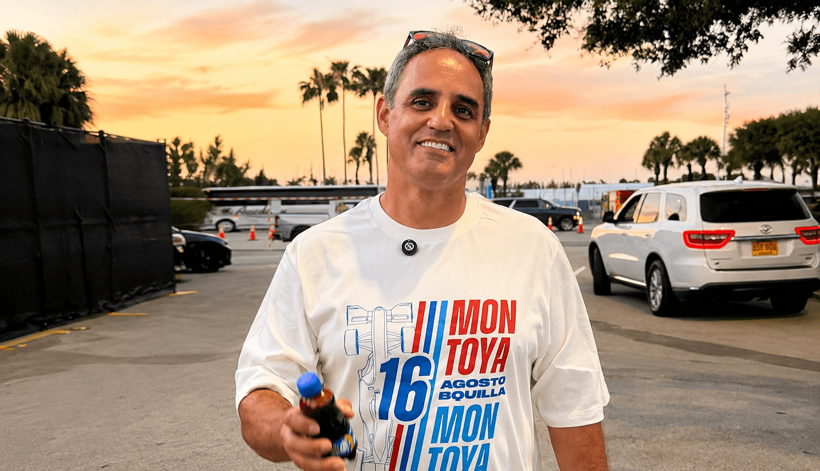 Juan Pablo Montoya y su hijo Sebastián se ‘enfrentan’ en Barranquilla: ganancias irán a damnificados