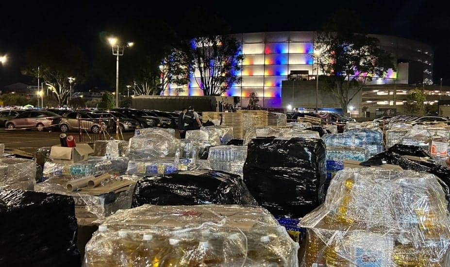 #EnFotos | Morat, El Campín y una Bogotá que se movilizó en donaciones