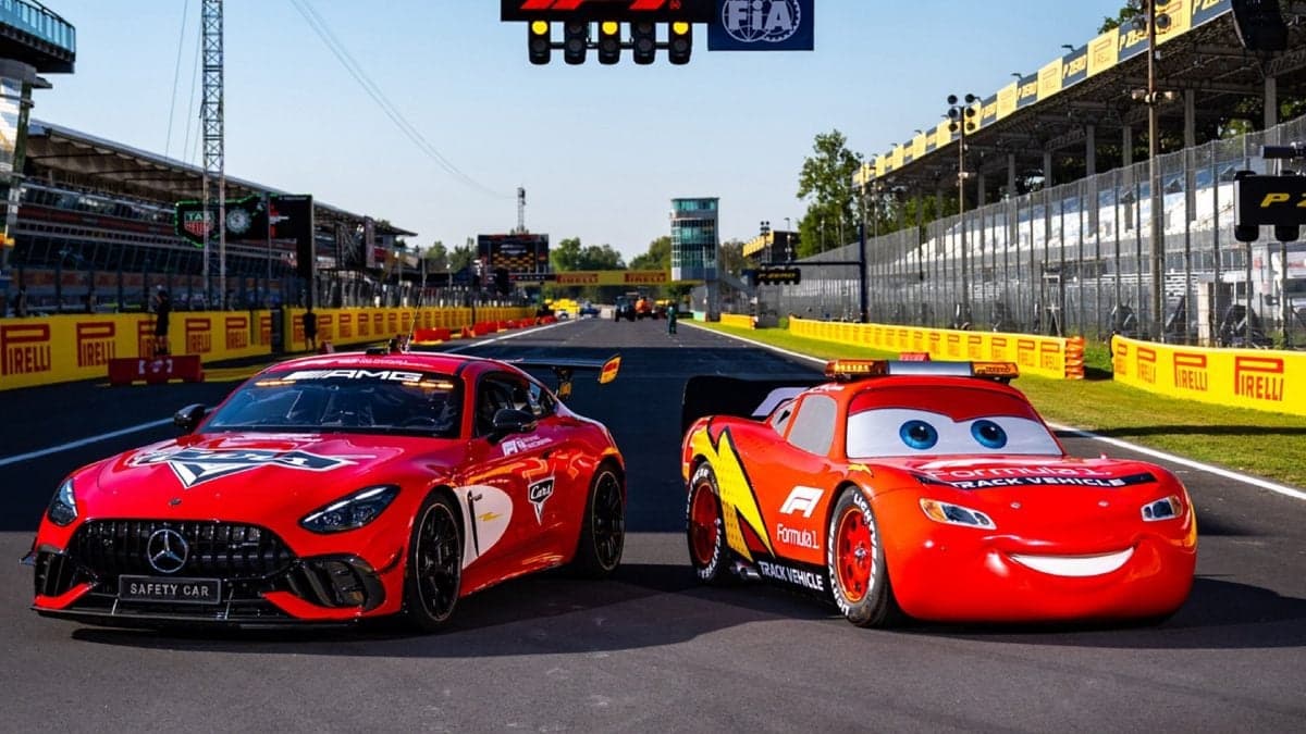 F1 renueva su alianza comercial con Disney Pixar y lleva al “Rayo McQueen” al Gran Premio de Monza