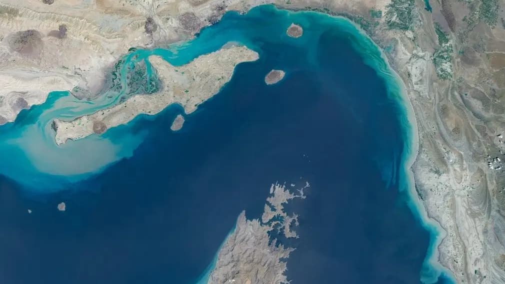 The president labeled the Strait a new territory in an image of a map posted on Truth Social.